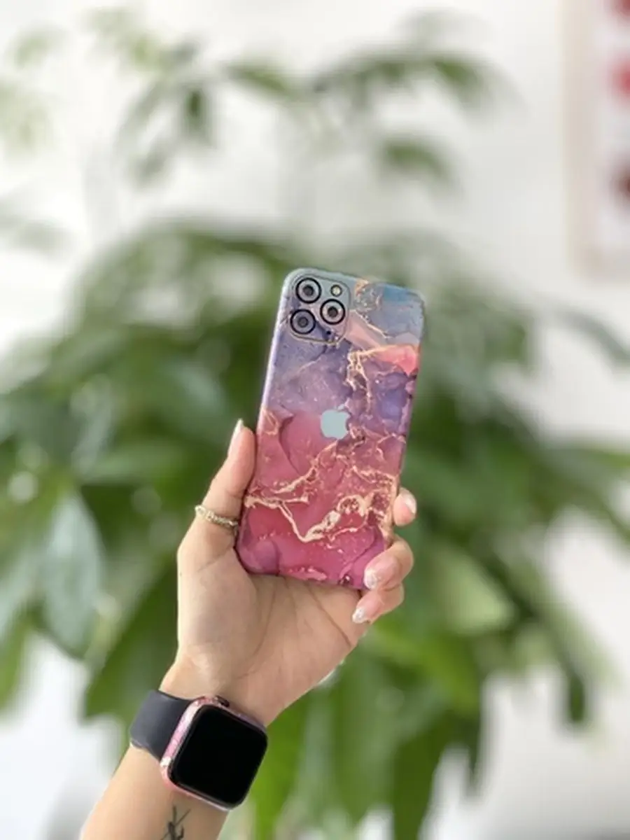 Цветная пленка-наклейка на телефон Apple iPhone 11 Pro SKINZRU 129087508  купить за 480 ₽ в интернет-магазине Wildberries