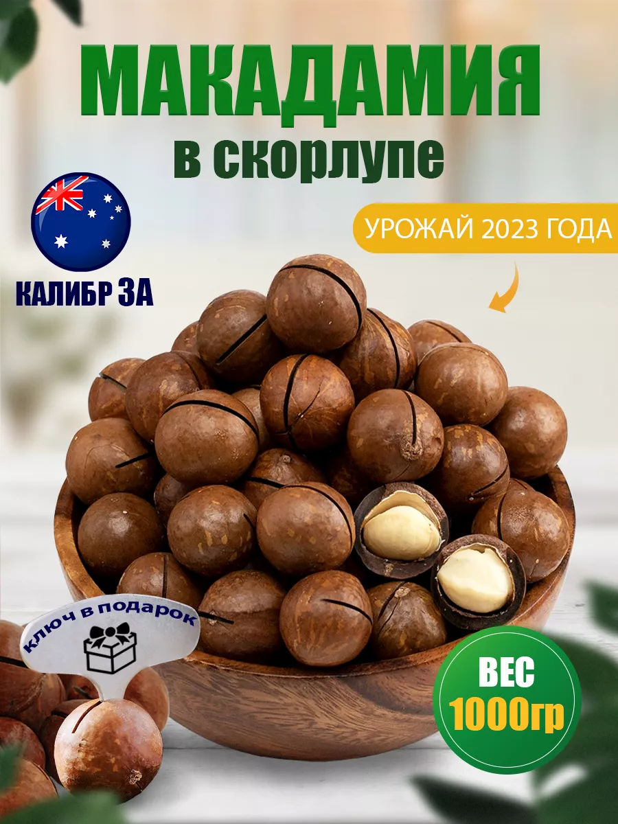 Макадамия орехи в скорлупе 1 кг Nuts Life 129580223 купить за 481 ₽ в  интернет-магазине Wildberries