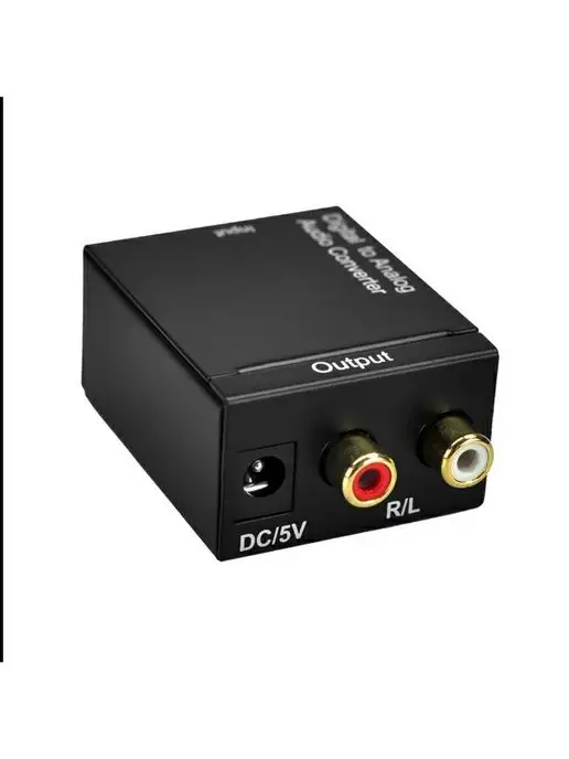 Com Plus Digital to analog Audio Converter Конвертер аудио сигнала, черный, фото 2