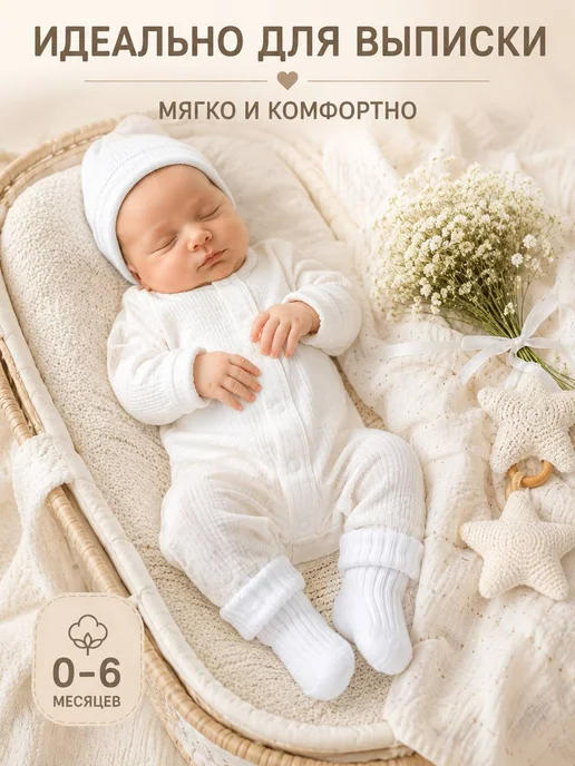 sullon socks/носки для новорожденных Носочки для новорожденных, белый, фото 5