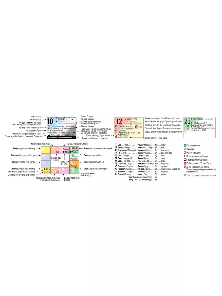 Астрологический календарь. Панчанга 2024/Астрология АтмА 130173998 купить  за 417 ₽ в интернет-магазине Wildberries