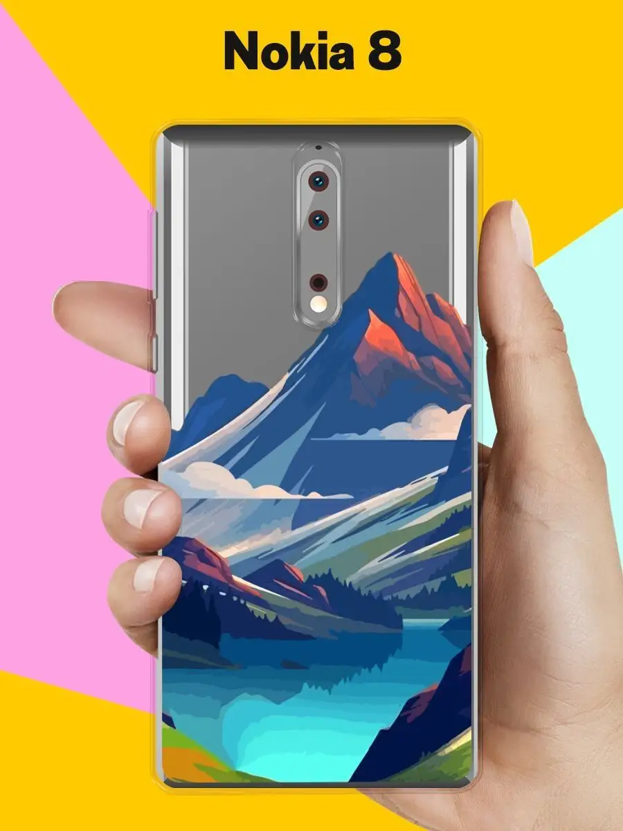 Чехол на Nokia 8 с принтом
