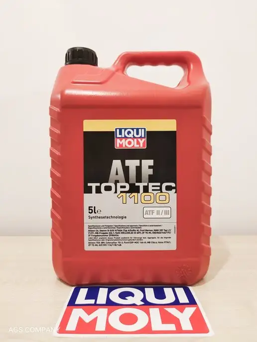 Liqui Moly Масло трансмиссионное Ликви Моли Top Tec ATF 1100 5л