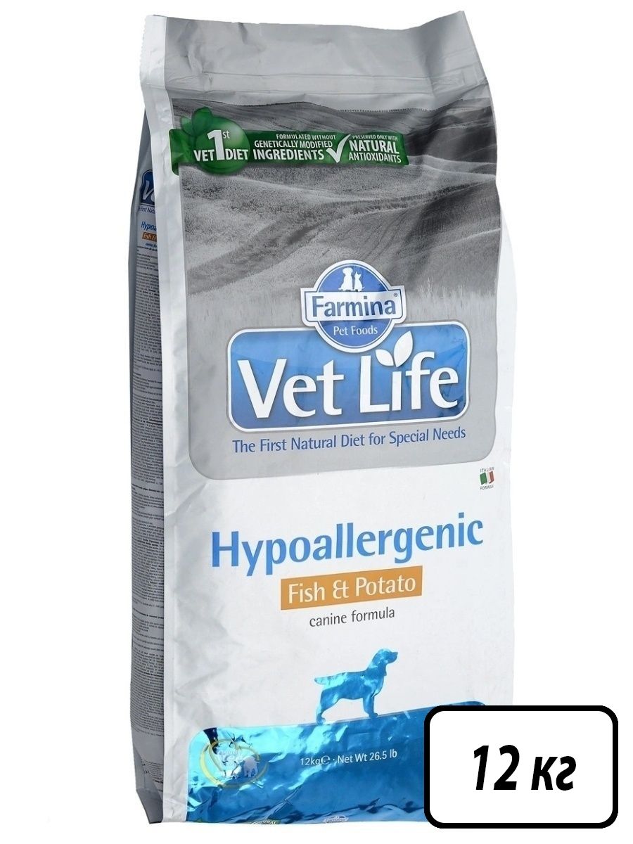 Vet life hypoallergenic для собак