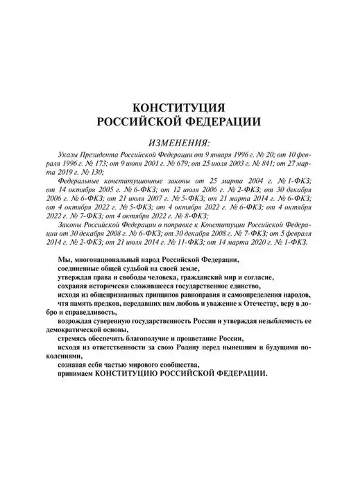 ПРОСПЕКТ Конституция РФ с Федеральными Законами, вариант, фото 2
