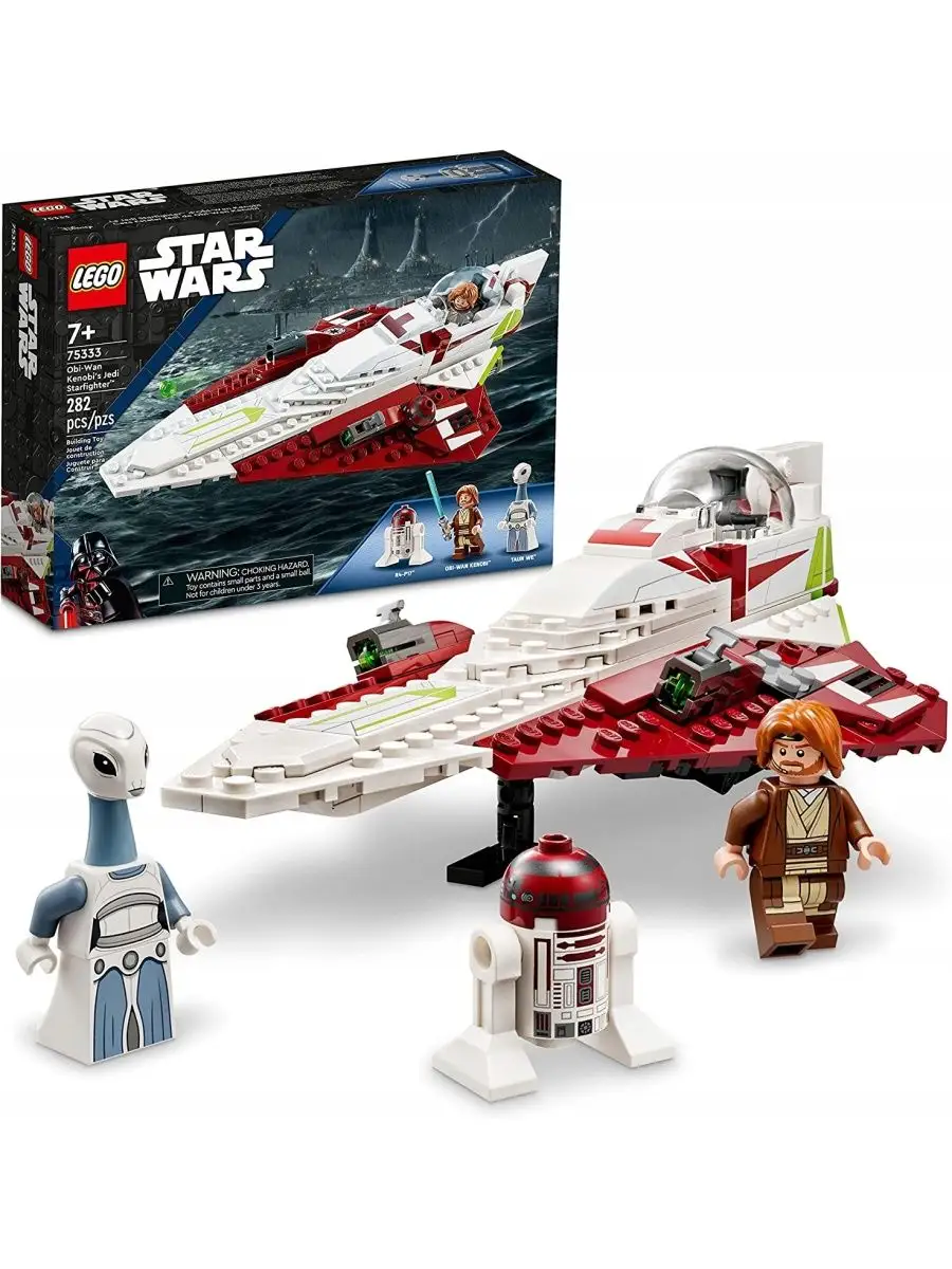 Конструктор LEGO Star Wars Истребитель Оби-Вана Кеноби LEGO 131205923  купить за 5 646 ₽ в интернет-магазине Wildberries